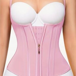 Woman’s light pink faja shape wear